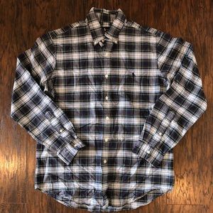 Polo Ralph Lauren Men’s Blue Plaid Button Down